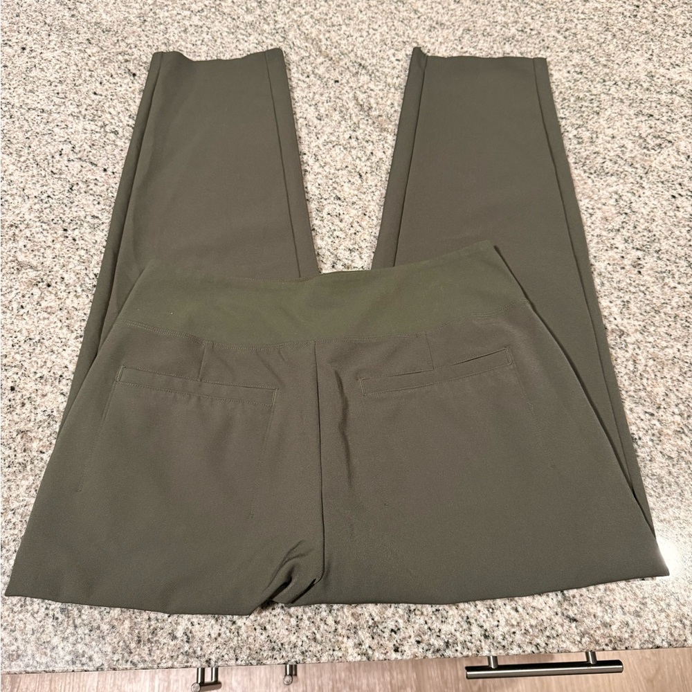 Athleta Endless High Rise Pants Size 8 Green - Picture 8 of 11